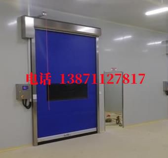 铝合金门缺点拉链密封快速卷帘门